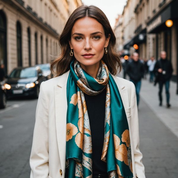 Comment intégrer des foulards en soie dans une tenue de soirée chic?