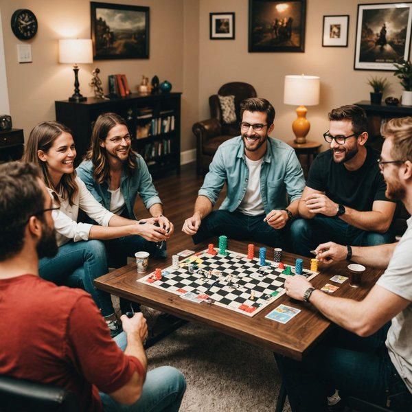 Comment organiser une soirée à thème avec des jeux de société entre amis ?